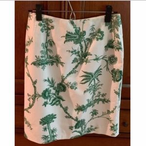 Steven Stolman Lined Cotton Pencil Skirt 6